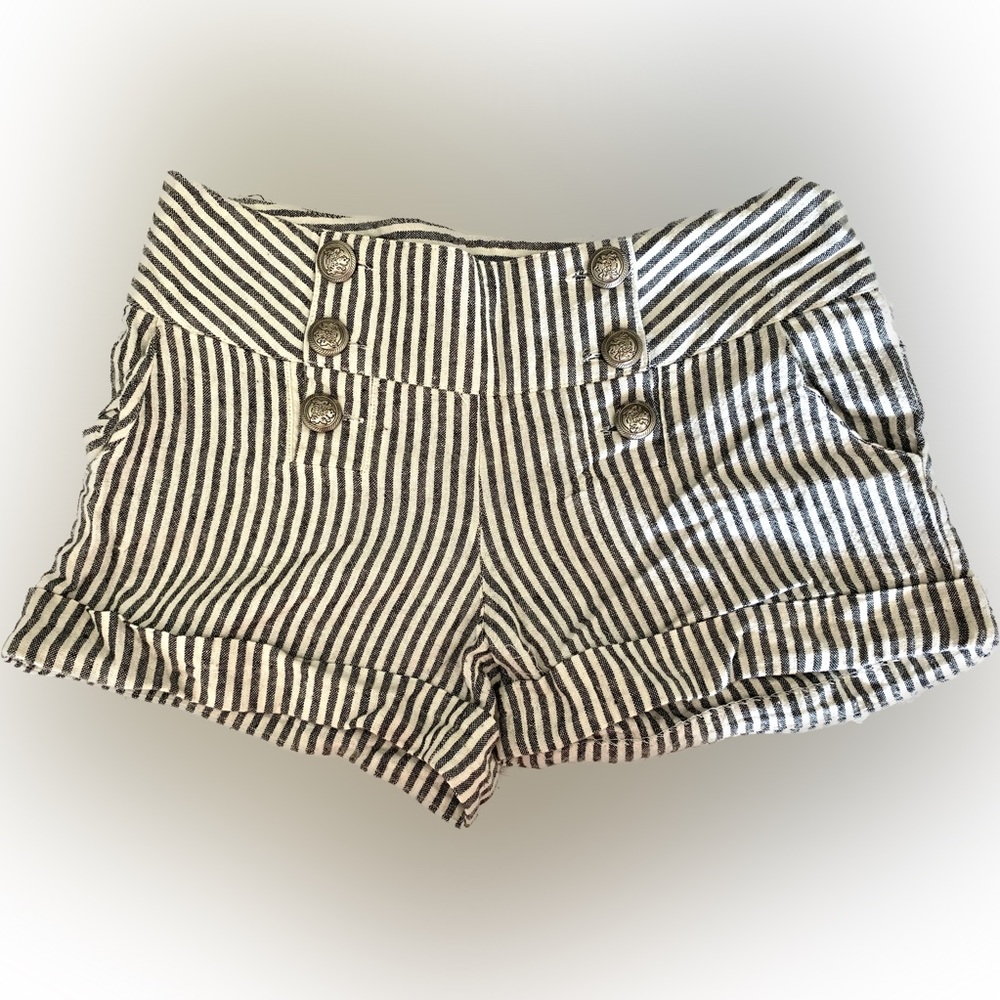 Forever 21 striped shorts.